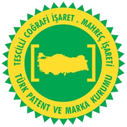 Tescilli Coğrafi İşaret – Mahreç İşareti amblemi (Türk Patent ve Marka Kurumu)